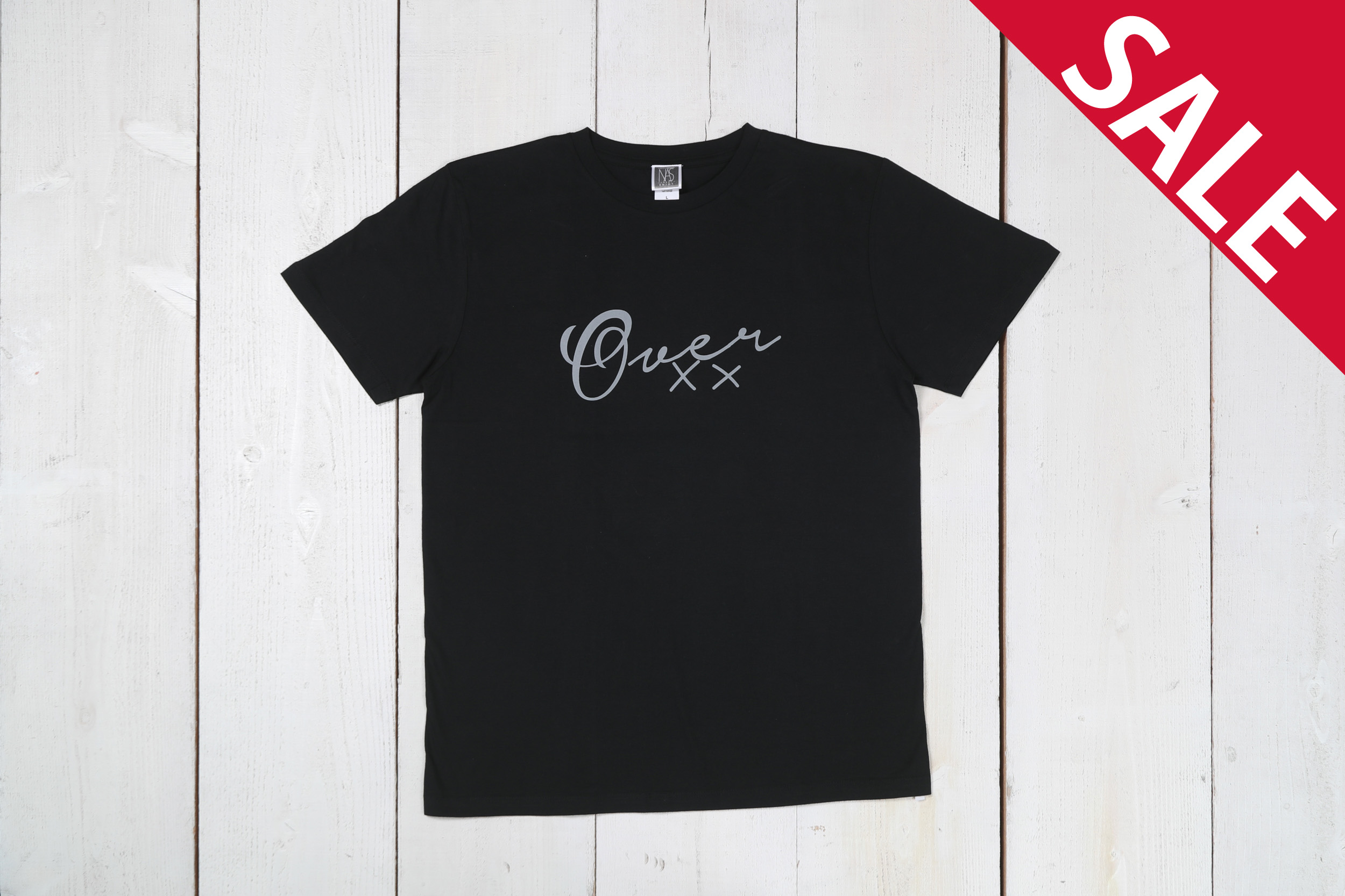 【over】5.0 Oz. T shirt / color:BLK×GRAY