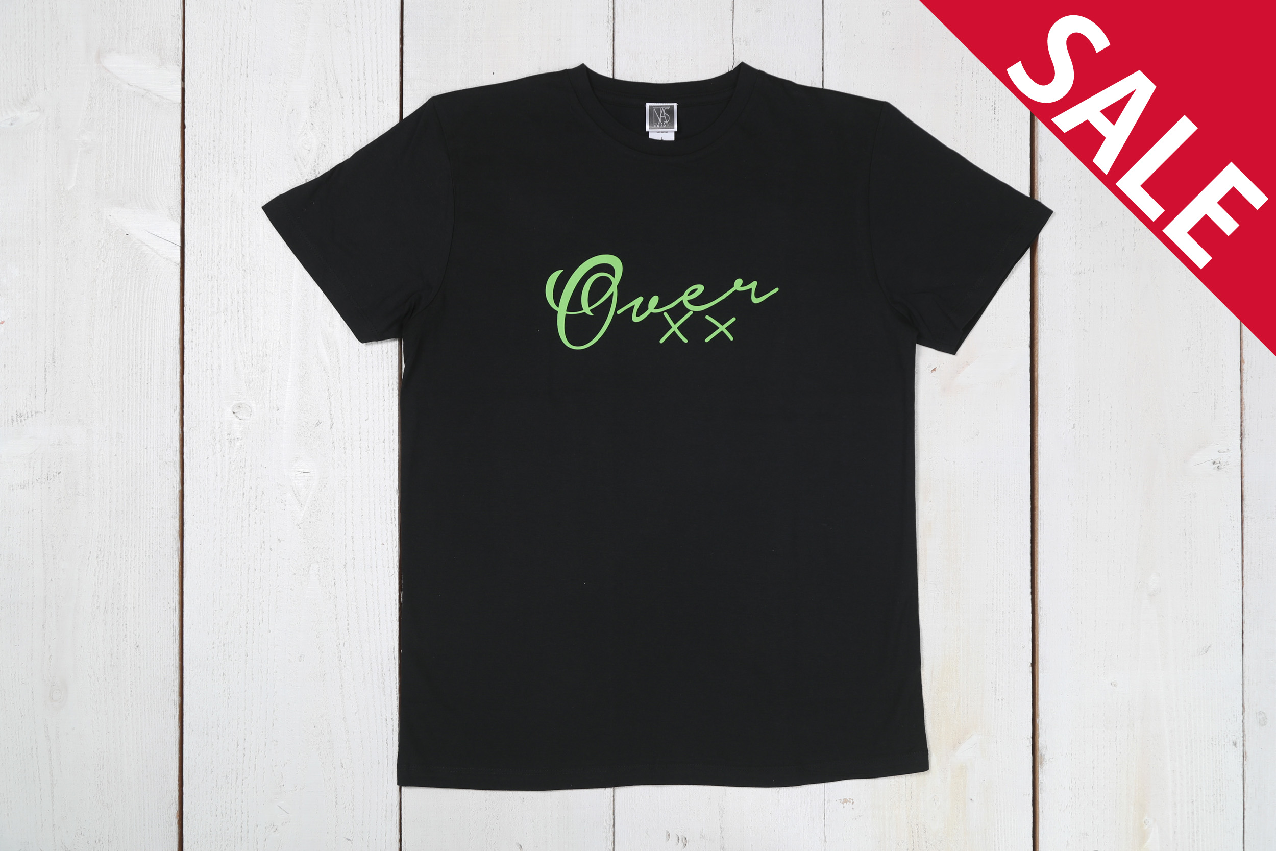 【over】5.0 Oz. T shirt / color:BLK×BG