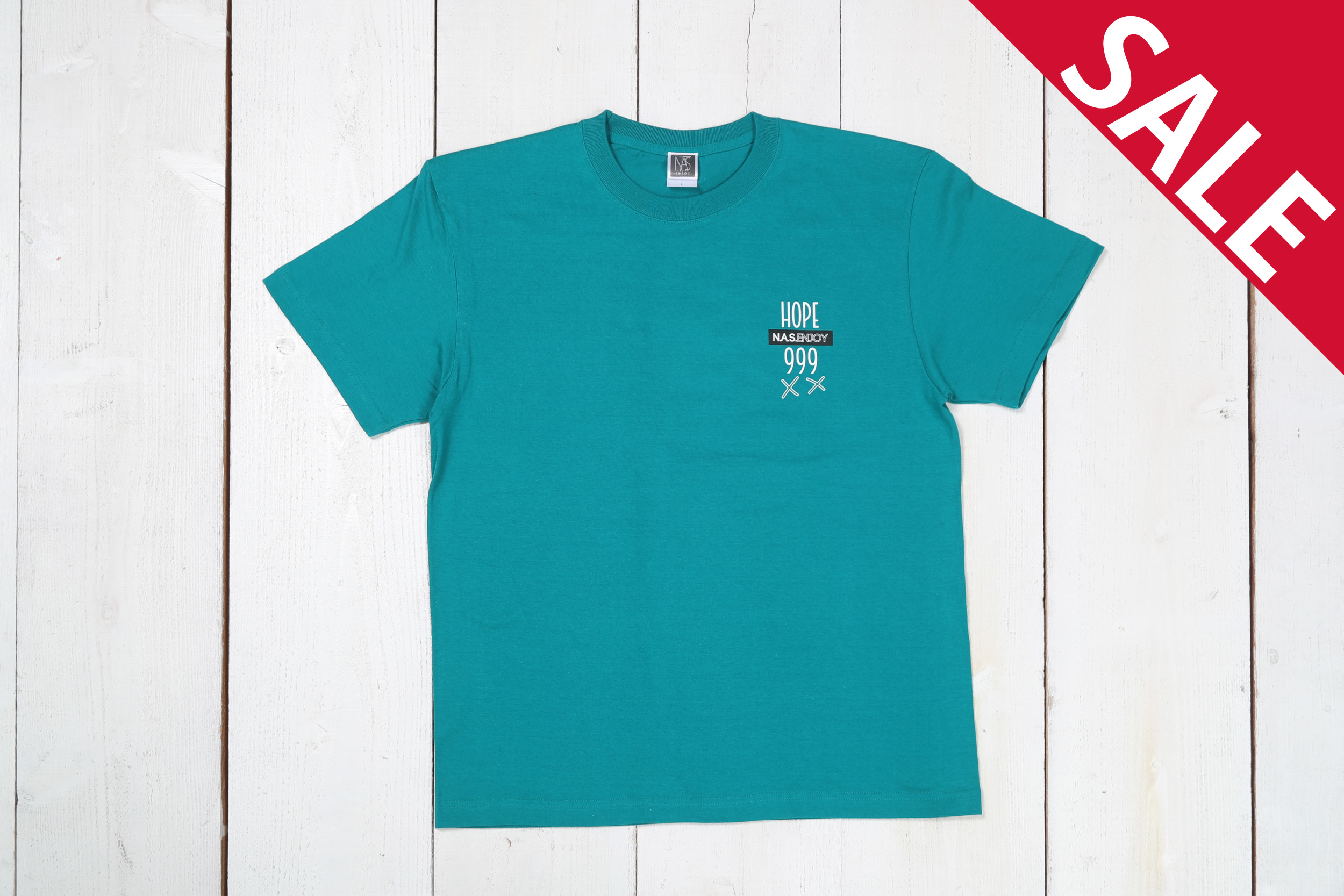 【HOPE 999】5.6 Oz. T shirt/color:AG