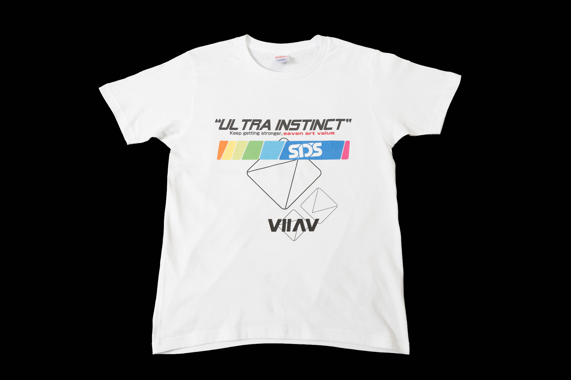 【Seven Art Value】×”SDS” ultra instinct logo 5.0oz T shirt /color:WHITE
