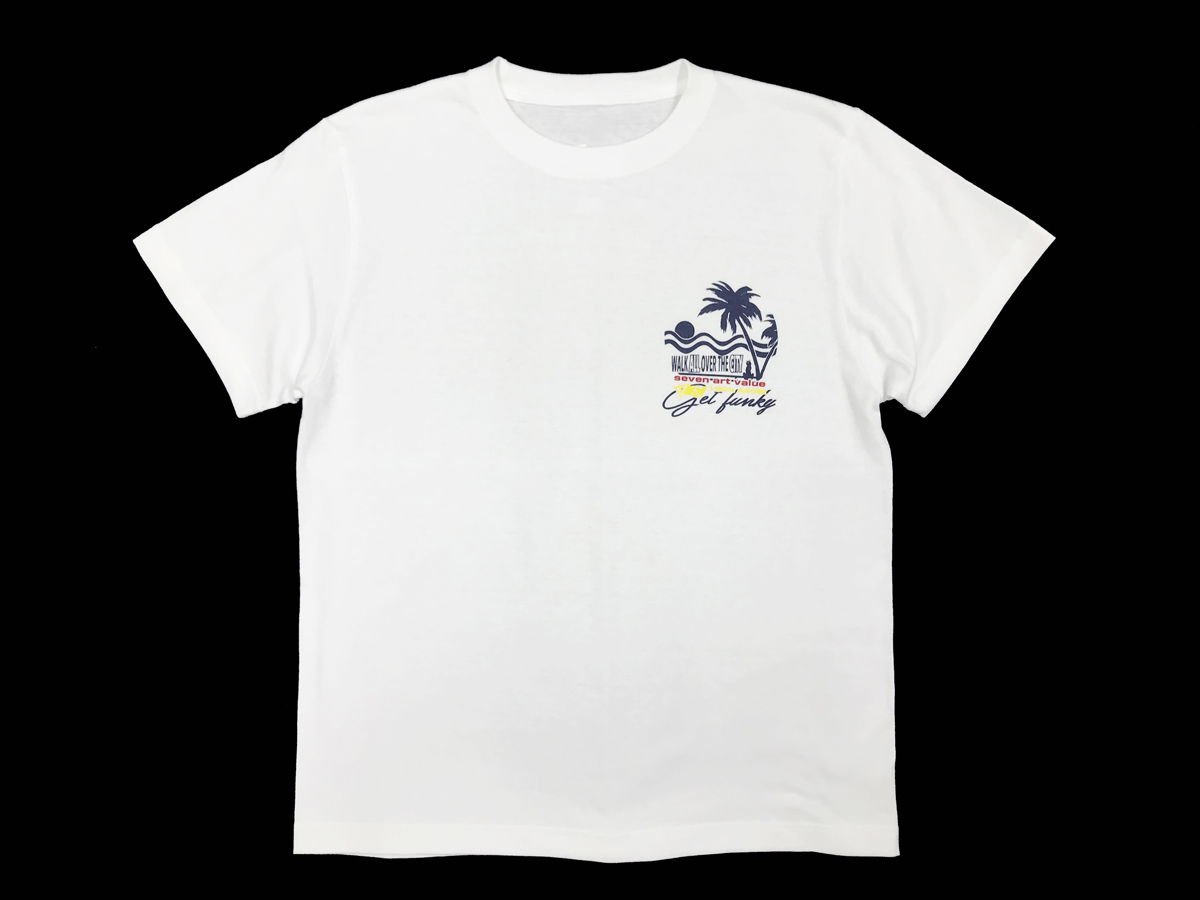 【Seven Art Value】”Sunset” T shirt / color: WHITE